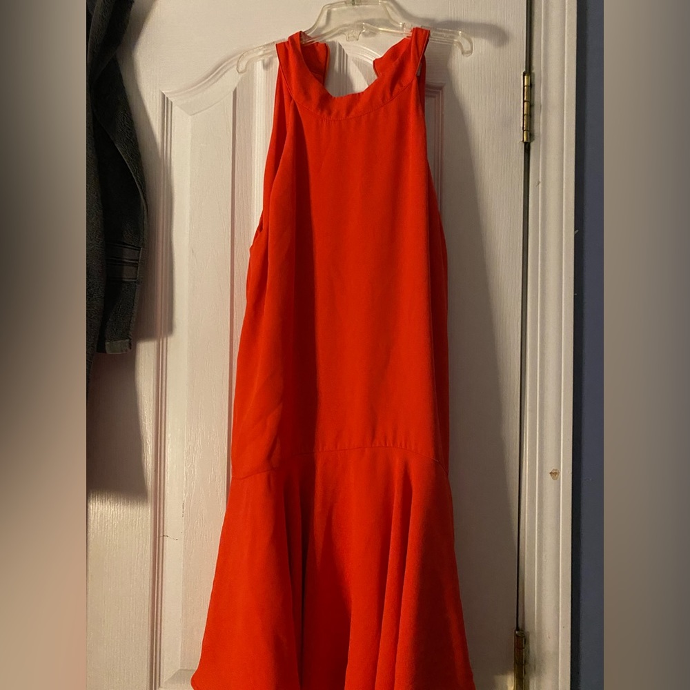 Orange reddish dress